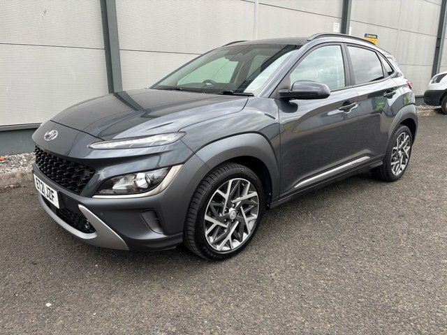 Hyundai Kona 1.6 H-gdi Premium Suv Hybrid Dct Euro 6 ET21JZF Grey #4