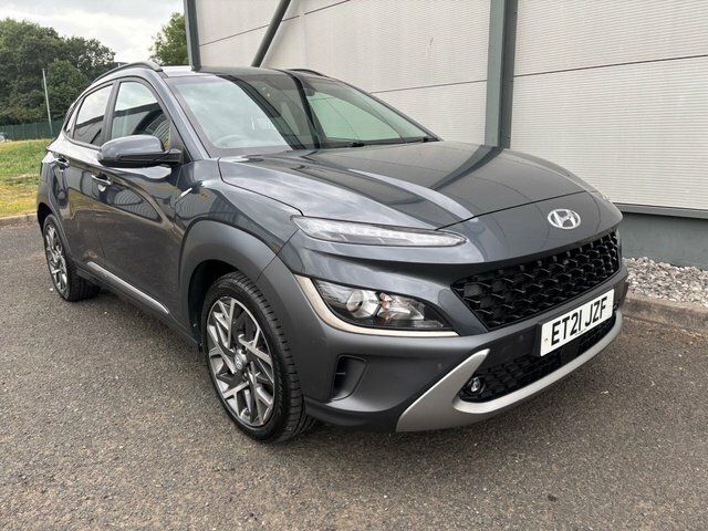 Hyundai Kona 1.6 H-gdi Premium Suv Hybrid Dct Euro 6 ET21JZF Grey #2