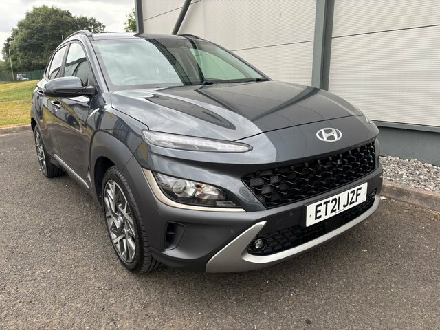 Hyundai Kona 1.6 H-gdi Premium Suv Hybrid Dct Euro 6 ET21JZF Grey #3