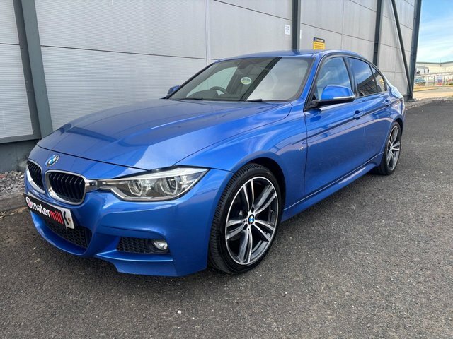 BMW 3 Series 2.0 320D M Sport Saloon Euro 6 S Blue #6