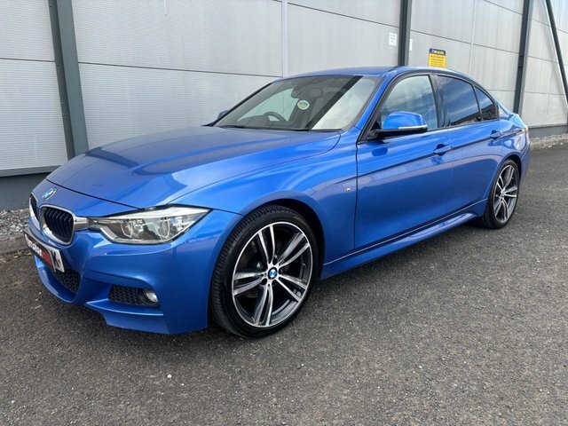 BMW 3 Series 2.0 320D M Sport Saloon Euro 6 S Blue #5