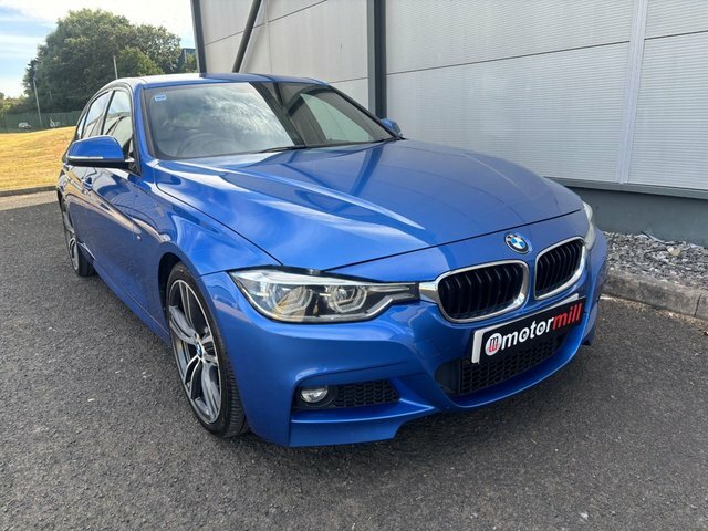 BMW 3 Series 2.0 320D M Sport Saloon Euro 6 S Blue #3