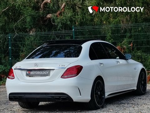 Mercedes-Benz C Class 4.0 C63 V8 White #4