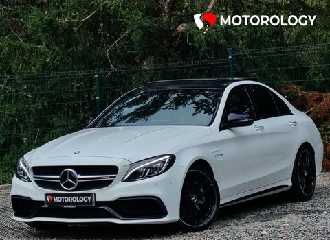 Mercedes-Benz C Class 4.0 C63 V8 White #2