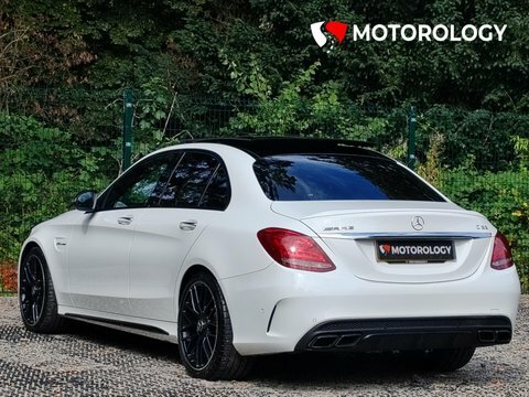 Mercedes-Benz C Class 4.0 C63 V8 White #5
