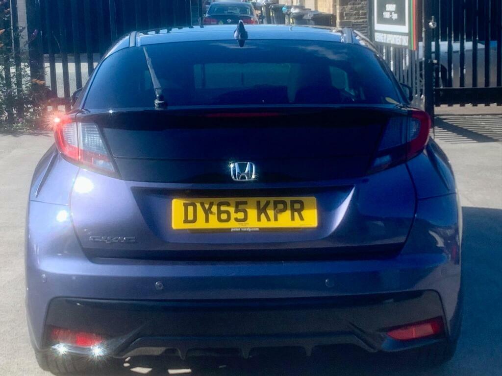 Honda Civic 1.6 I-dtec Ex Plus Euro 5 S S Blue #6