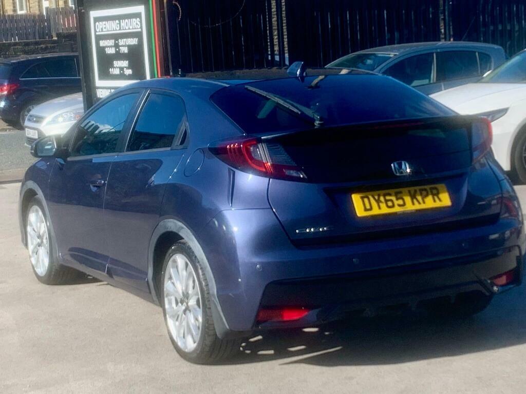 Honda Civic 1.6 I-dtec Ex Plus Euro 5 S S Blue #4