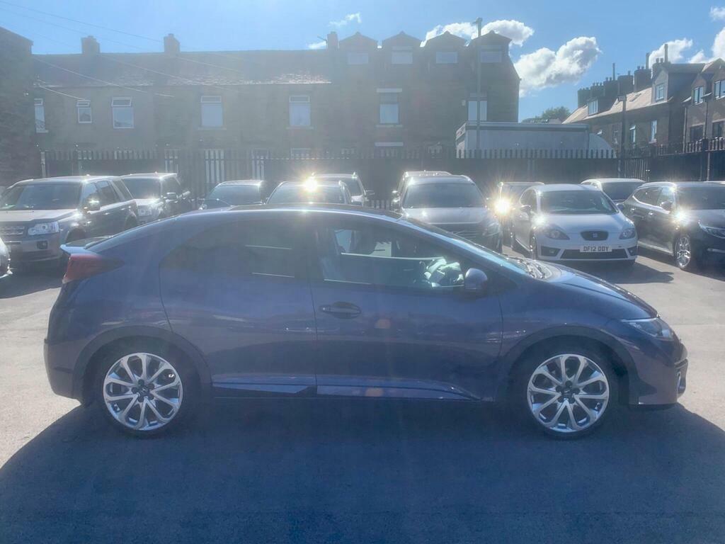 Honda Civic 1.8 I-vtec Se Plus Navi 5-Door Blue #7