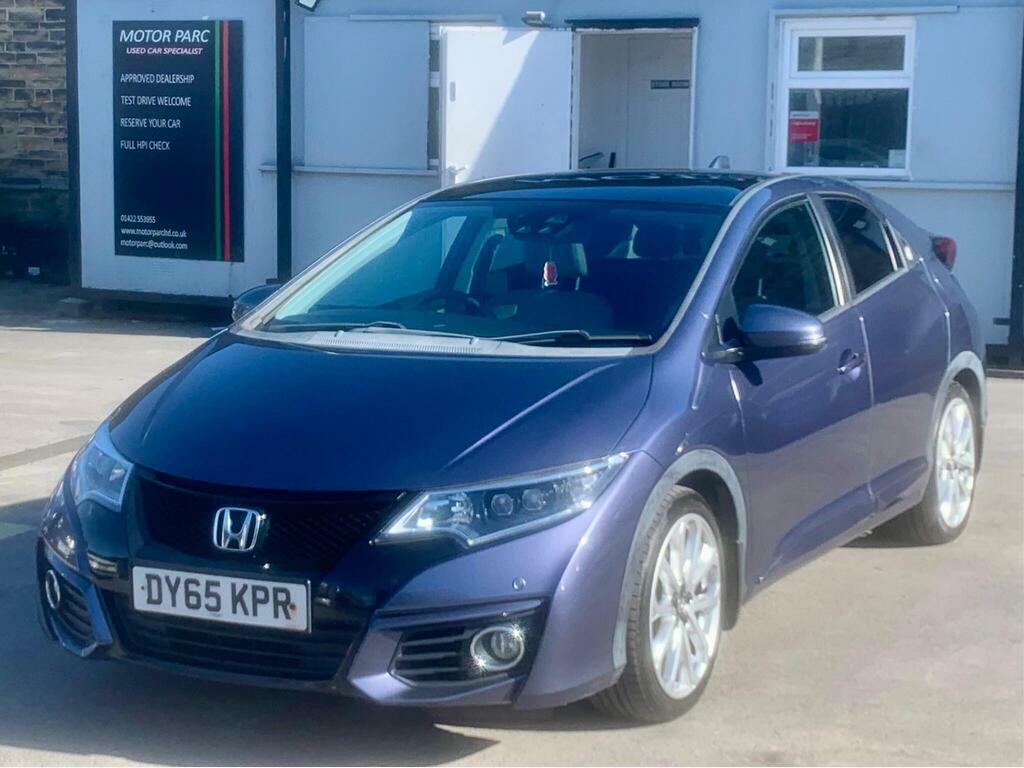 Honda Civic 1.6 I-dtec Ex Plus Euro 5 S S Blue #3