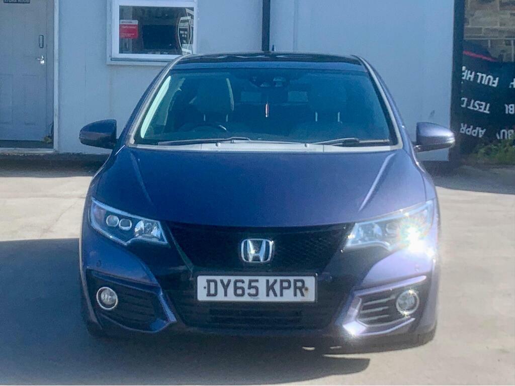Honda Civic 1.6 I-dtec Ex Plus Euro 5 S S Blue #2