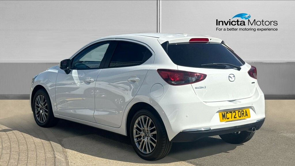 Mazda 2 Sport White #5