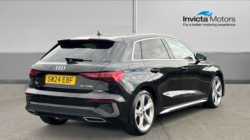 Audi A3 S Line Black #3