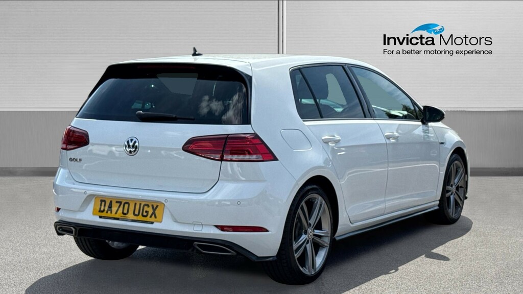 Volkswagen Golf R-line Edition White #3