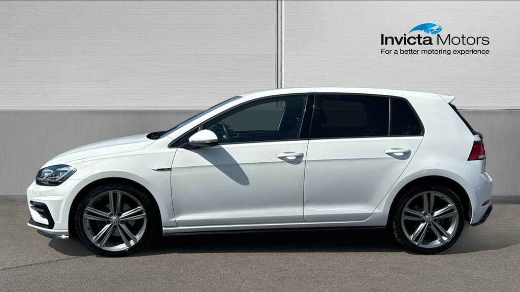 Volkswagen Golf R-line Edition White #6
