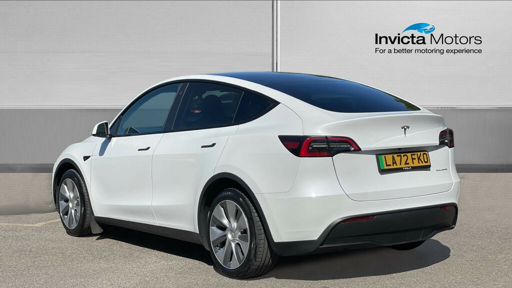 Tesla Model Y Long Range Awd LA72FKO White #5