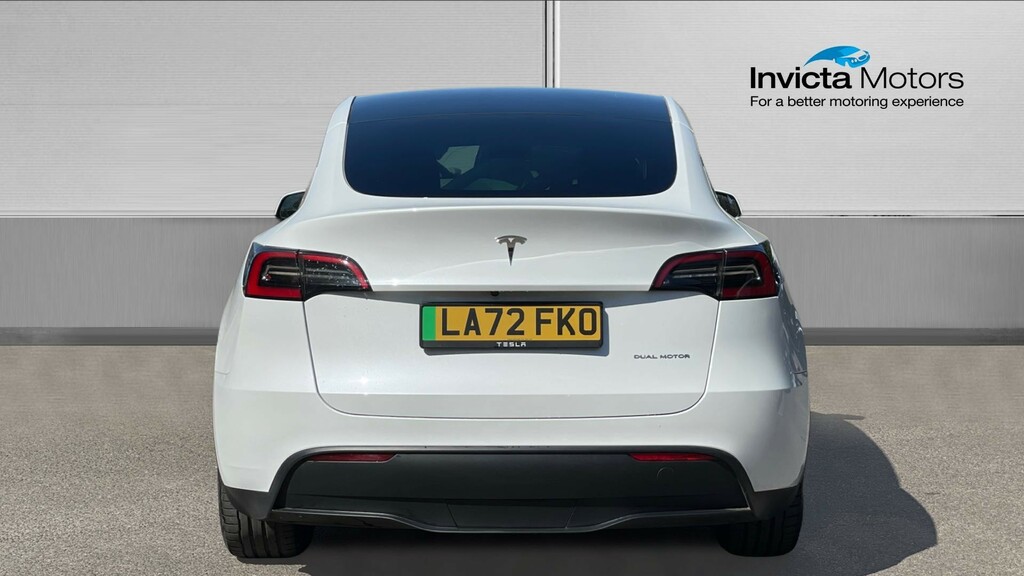 Tesla Model Y Long Range Awd LA72FKO White #4