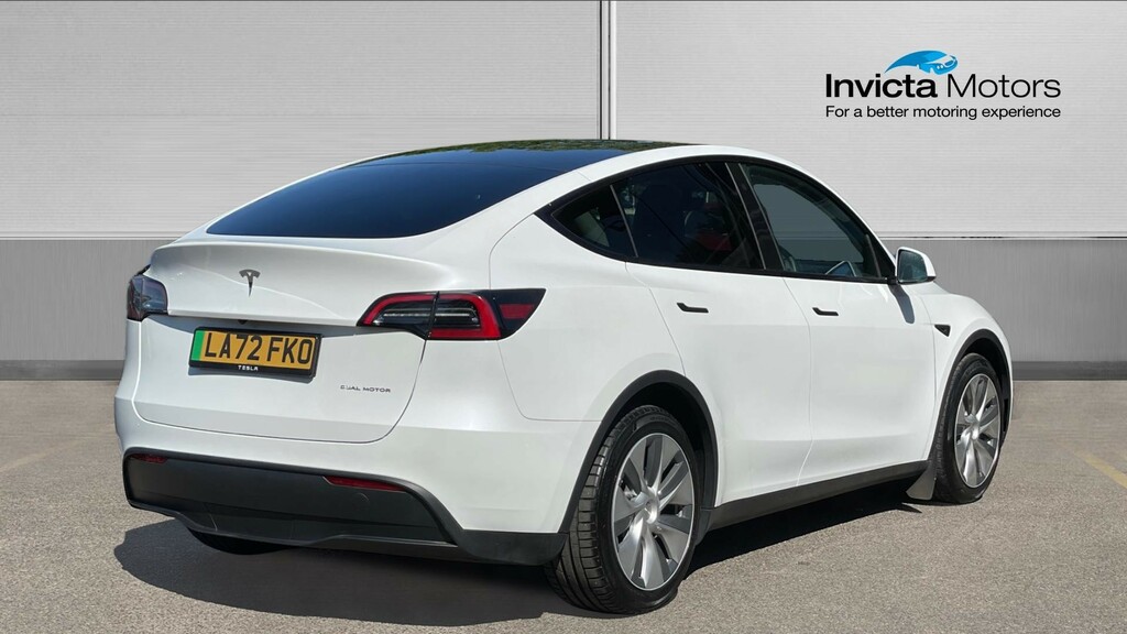 Tesla Model Y Long Range Awd LA72FKO White #3