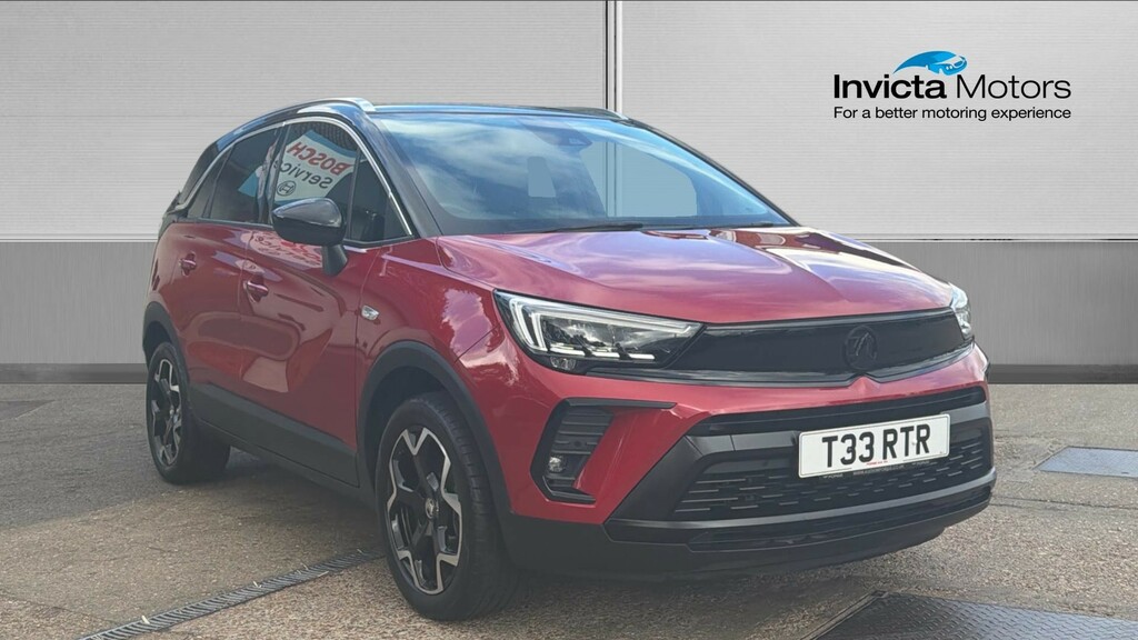 Vauxhall Crossland Turbo Ultimate Red