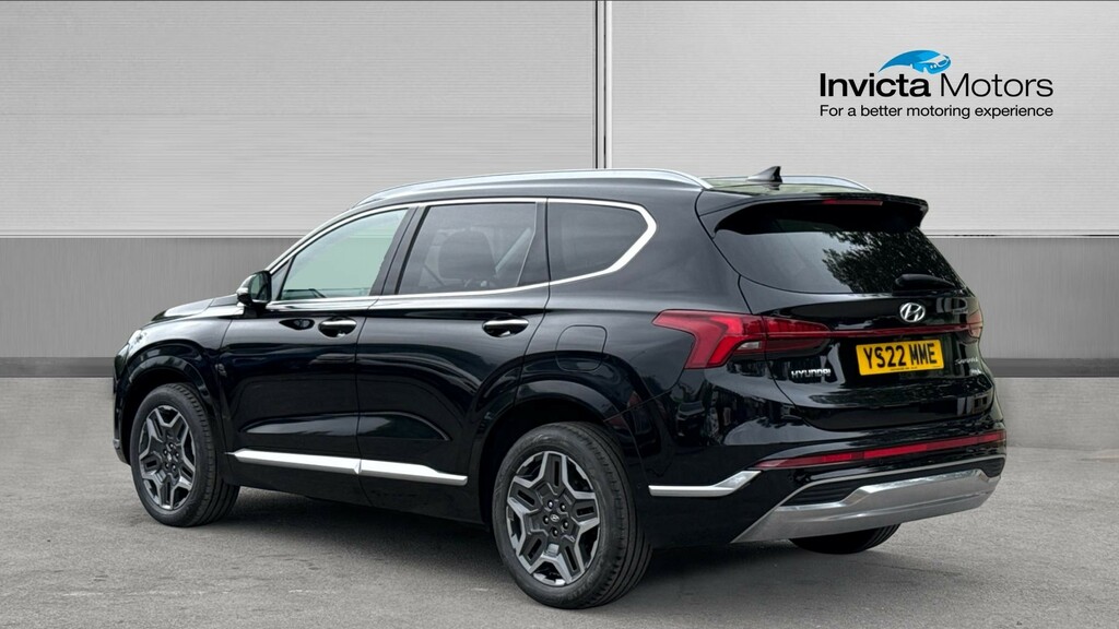 Hyundai Santa Fe Ultimate Hybrid 4Wd Black #5