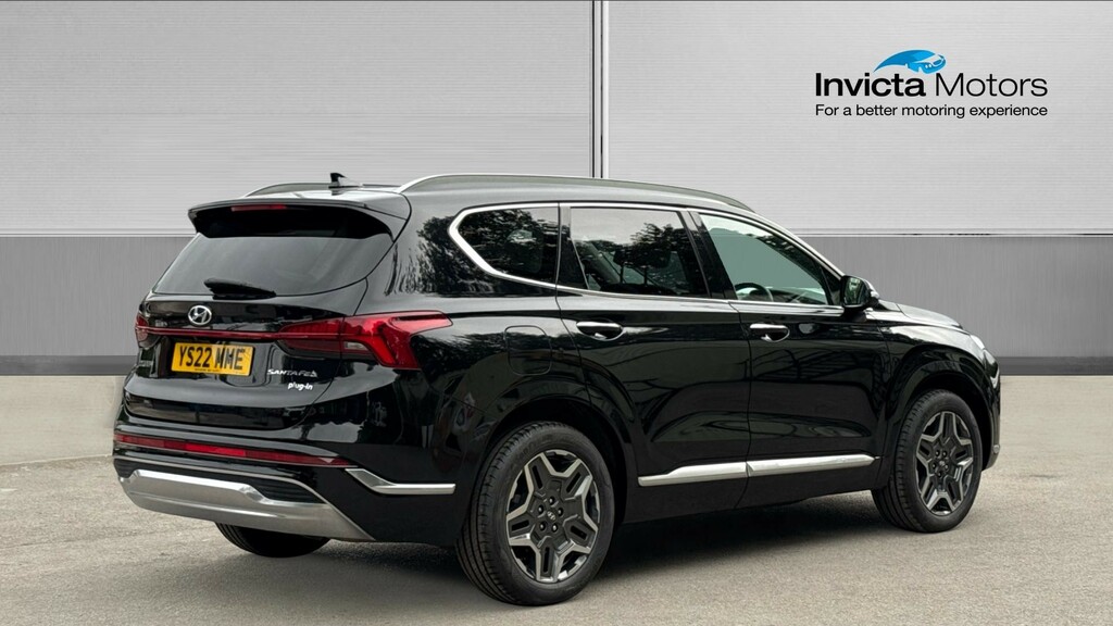 Hyundai Santa Fe Ultimate Hybrid 4Wd Black #3