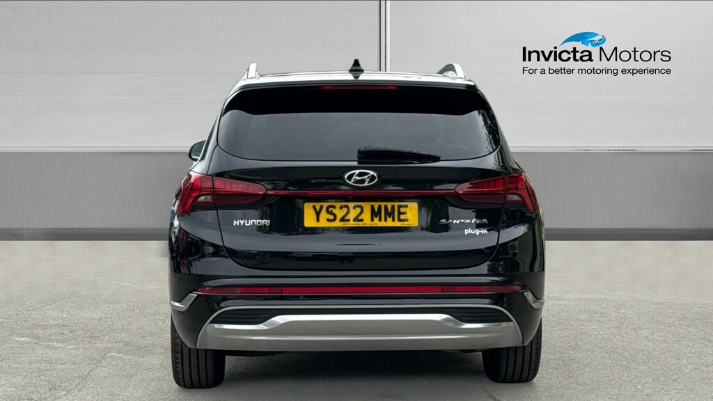 Hyundai Santa Fe Ultimate Hybrid 4Wd Black #4