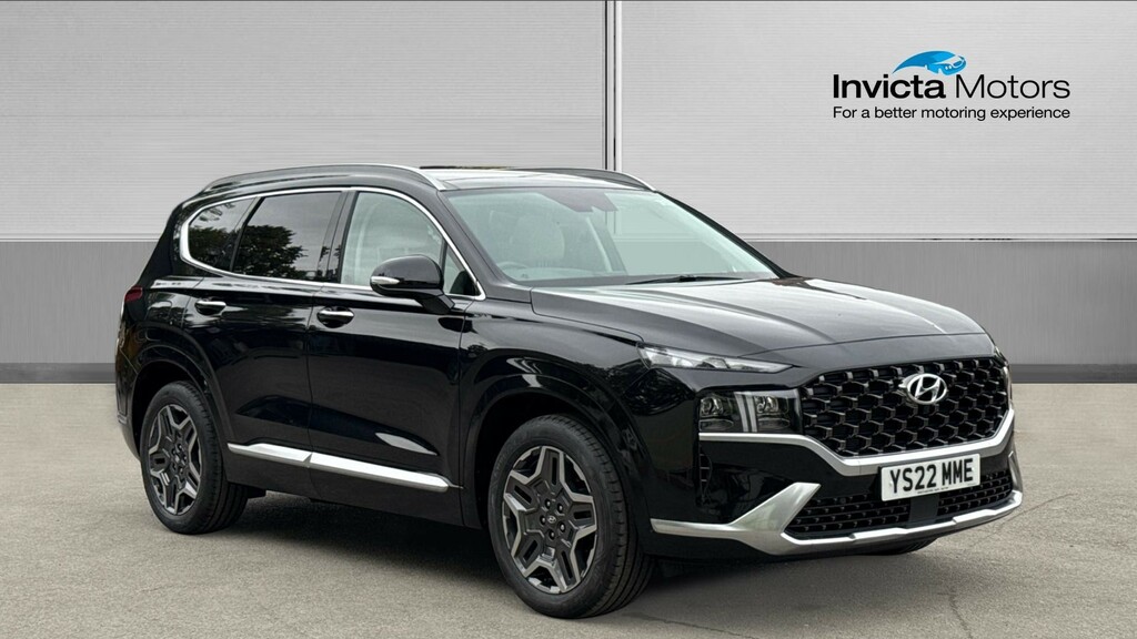 Hyundai Santa Fe Ultimate Hybrid 4Wd Black