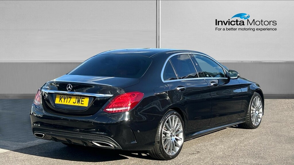 Mercedes-Benz C Class C350e Amg Line Premium Black #3