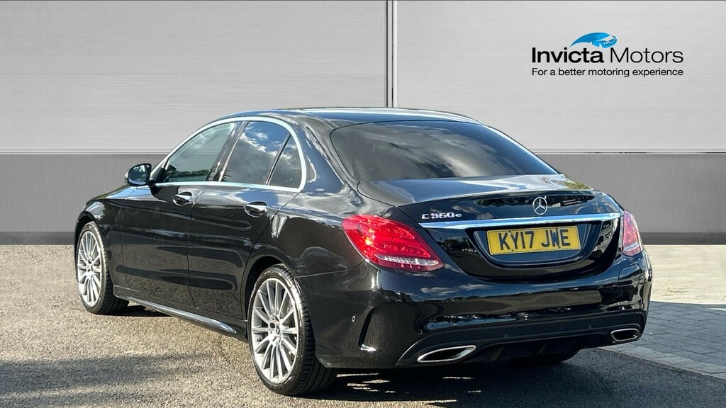 Mercedes-Benz C Class C350e Amg Line Premium Black #5