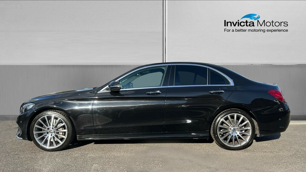 Mercedes-Benz C Class C350e Amg Line Premium Black #6