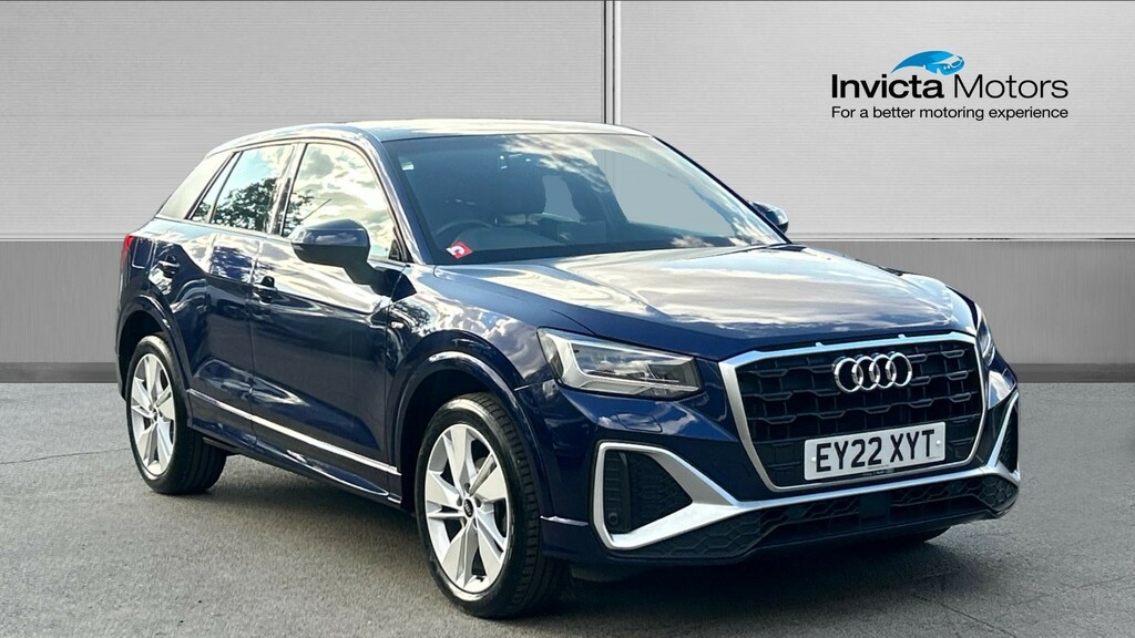 Audi Q2 S Line Blue
