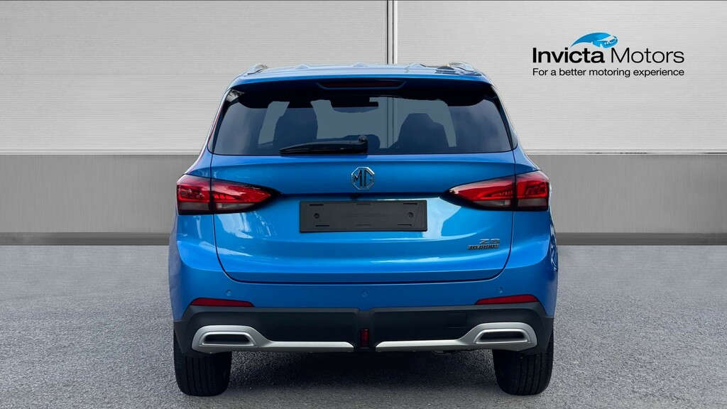 MG ZS Hybrid Trophy Blue #4