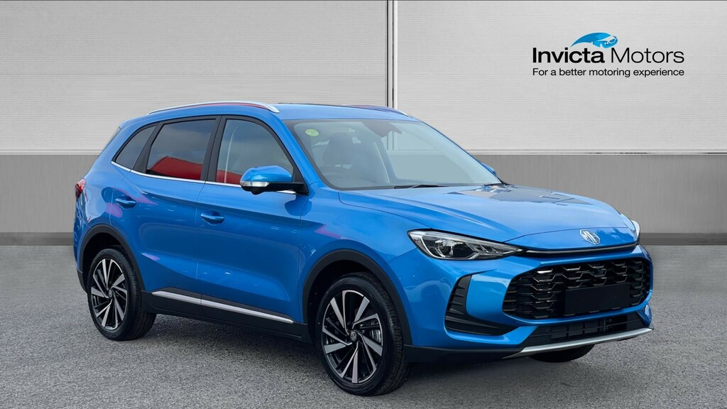 MG ZS Hybrid Trophy Blue