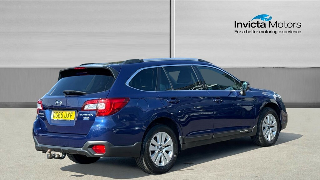 Subaru Outback Estate Blue #3