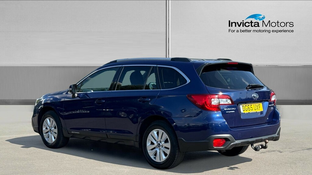 Subaru Outback Estate Blue #5