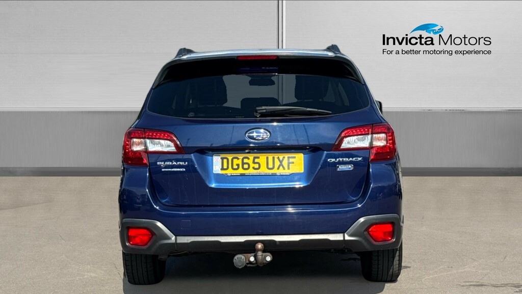 Subaru Outback Estate Blue #4