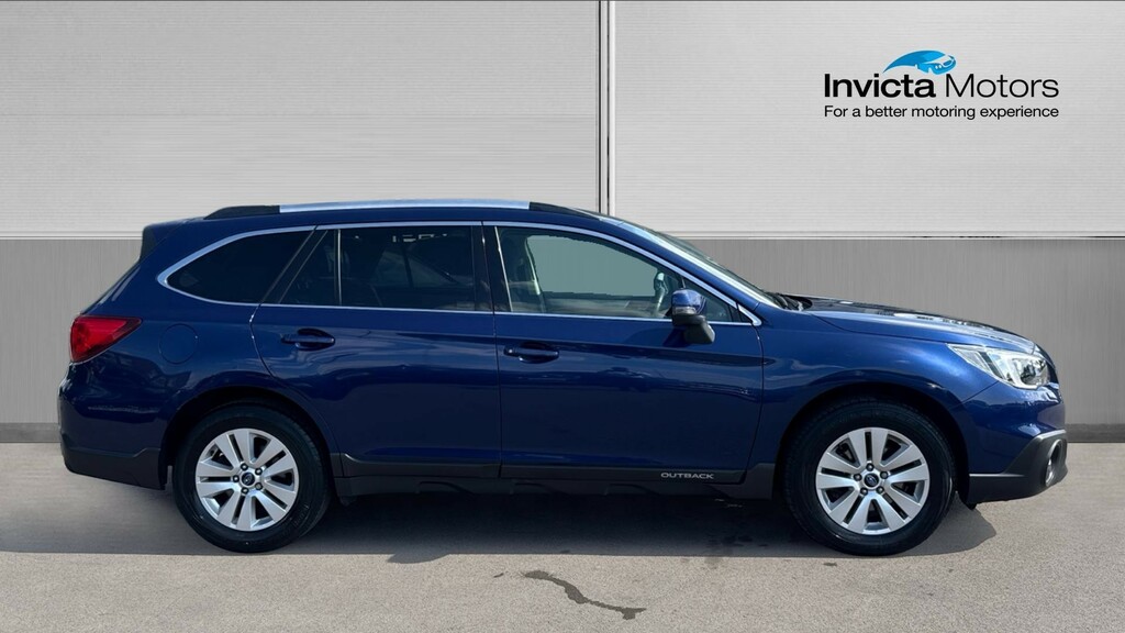 Subaru Outback Estate Blue #2