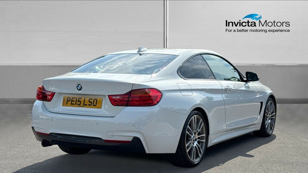 BMW 4 Series M Sport White #2