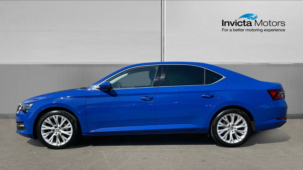 Skoda Superb Se L Blue #6