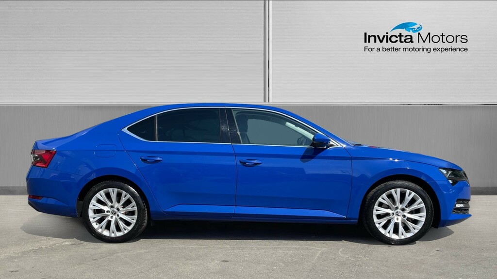 Skoda Superb Se L Blue #2