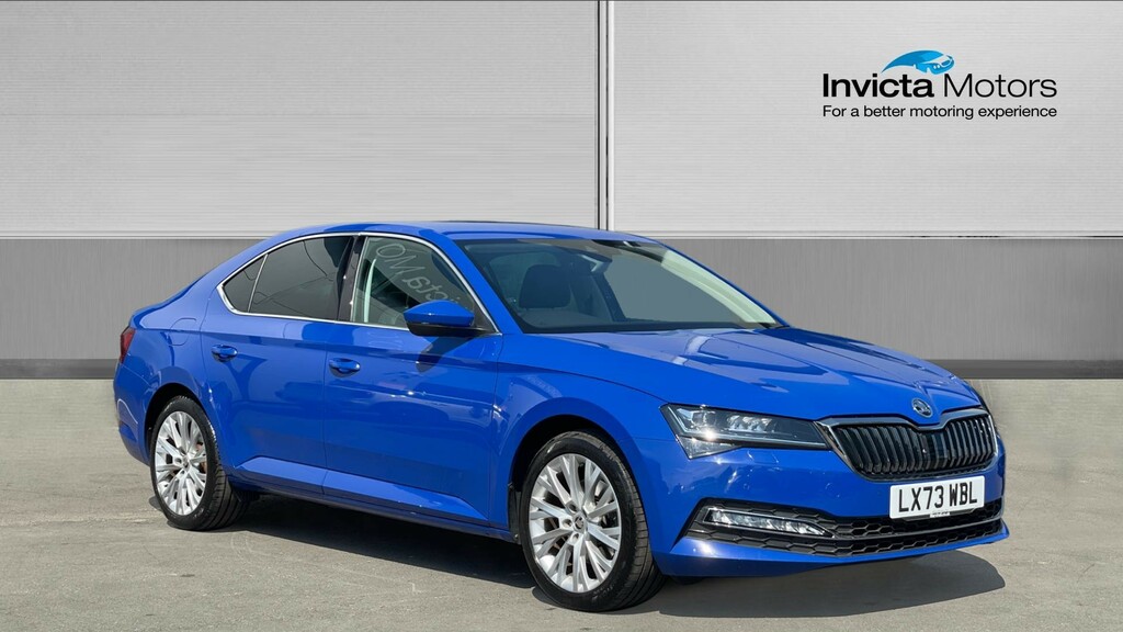 Skoda Superb Se L Blue