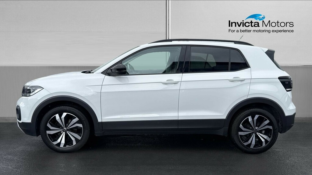Volkswagen T-Cross Black Edition White #6
