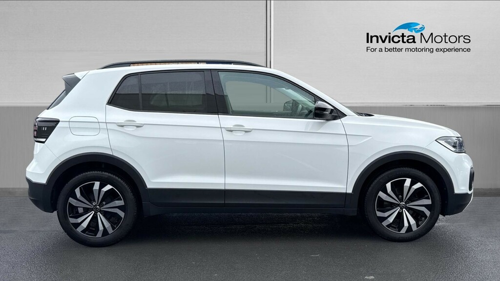 Volkswagen T-Cross Black Edition White #2