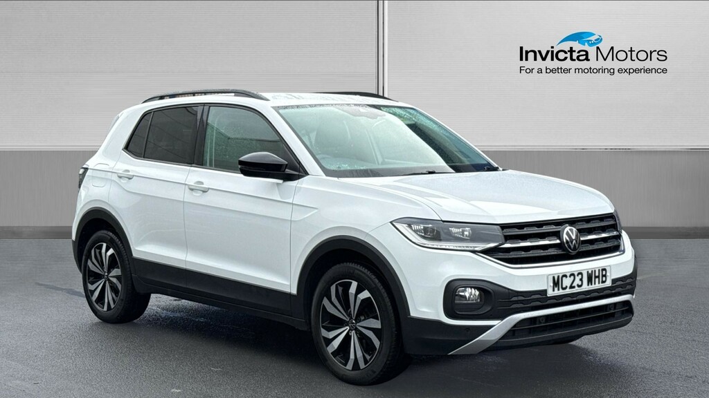 Volkswagen T-Cross Black Edition White