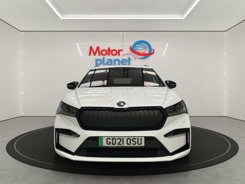 Skoda ENYAQ 80 Sportline White #2