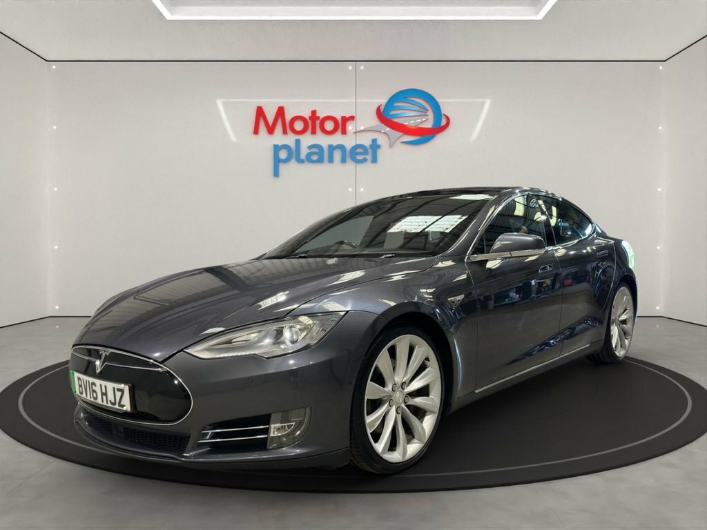 Tesla Model S Hatchback Silver