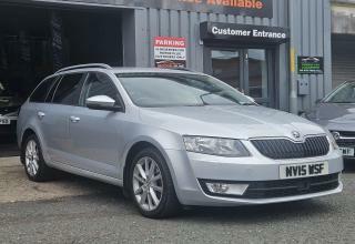 Skoda Octavia 1.6 Tdi Elegance Estate Dsg Euro 5 Ss Silver