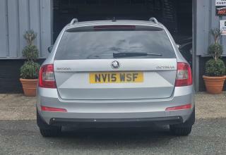 Skoda Octavia 1.6 Tdi Elegance Estate Dsg Euro 5 Ss Silver #4