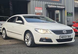 Volkswagen CC 2.0 Tdi Gt Saloon Euro 4 4 Seat White
