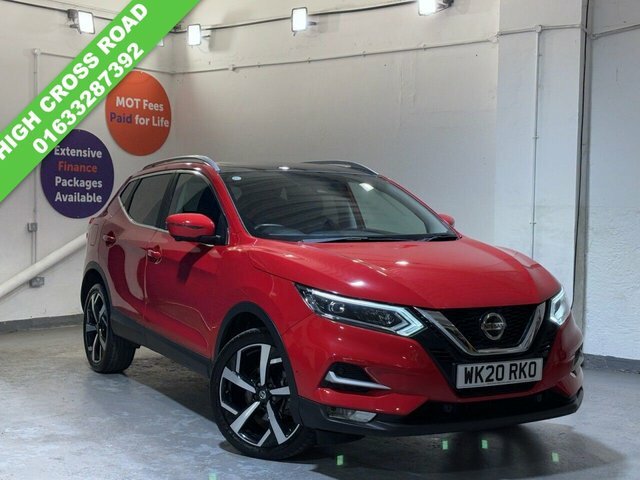 Nissan Qashqai 1.3 Dig-t Tekna Suv Dct Euro 6 S Red