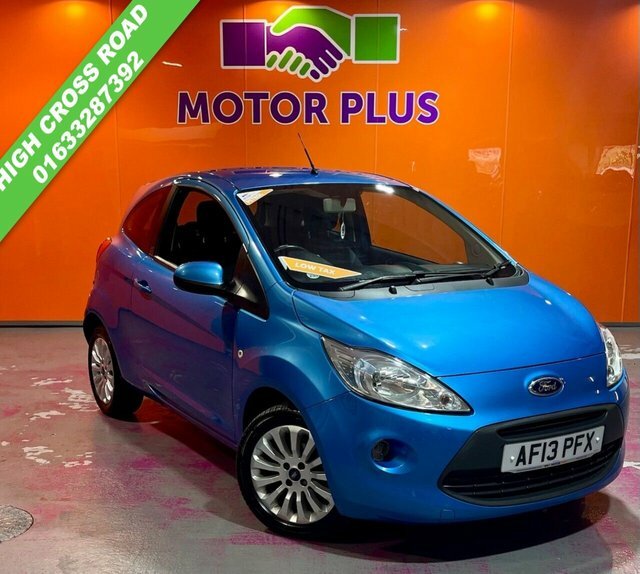 Ford KA 1.2 Zetec Hatchback Euro 5 S S Blue